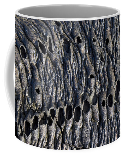 Bubble Coffee Mug featuring the photograph Pahoehoe Lava #1 by David Hosking