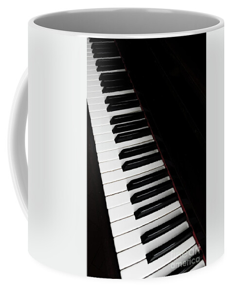 Piano Coffee Mug featuring the photograph The Piano by Jelena Jovanovic