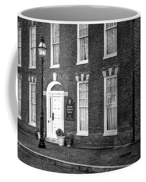 Annapolis Coffee Mug featuring the photograph Robert Johnson House MD #1 by Susan Candelario