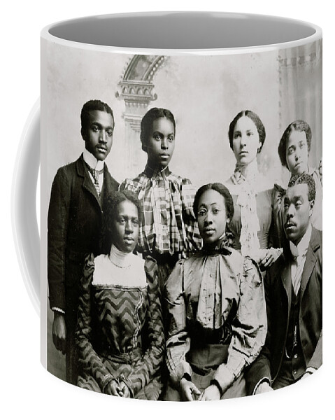 Negroes Coffee Mug featuring the painting Roger Williams University--Nashville, Tenn.--Normal Class #1 by Unknown