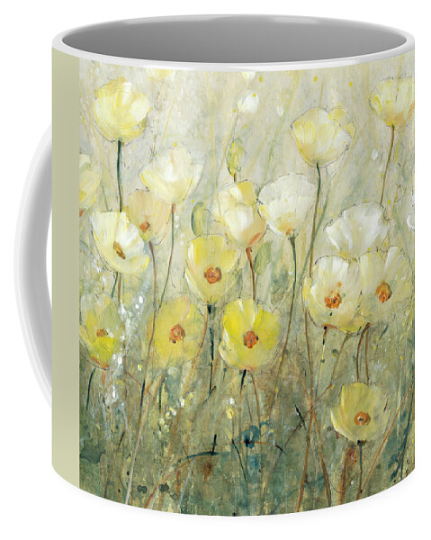 Botanical Coffee Mug featuring the painting Summer In Bloom II by Tim Otoole