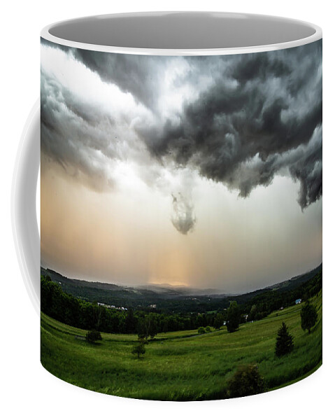 Weather Coffee Mug featuring the photograph Summer Storm #1 by Tim Kirchoff