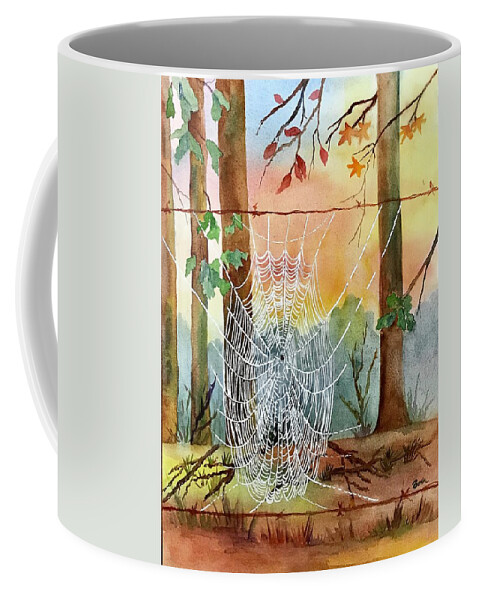 Sunrise Coffee Mug featuring the painting Sunrise Surprise #1 by Beth Fontenot