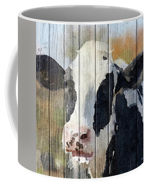 Sweet Coffee Mug featuring the painting Sweet Daisy I by Andi Metz