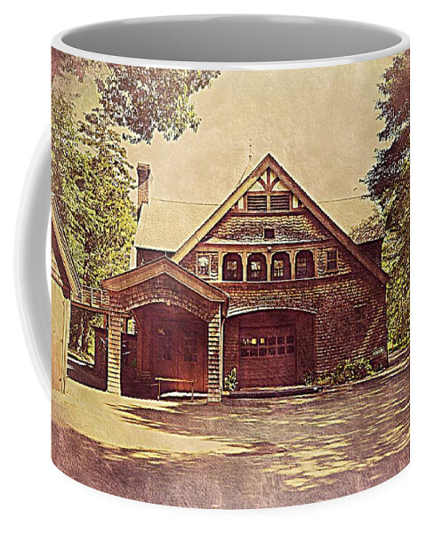 Carriage House Coffee Mug featuring the photograph The Old Carriage House by Stacie Siemsen