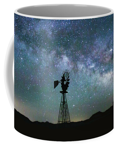 Milky Way Coffee Mug featuring the photograph Windy Night by Mark Jackson