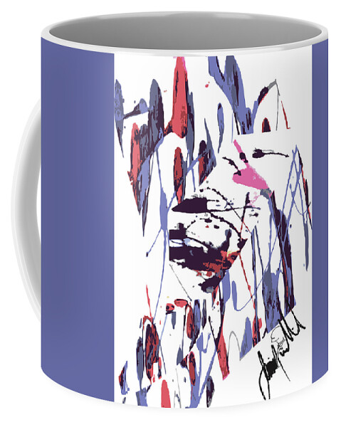  Coffee Mug featuring the digital art The Time by Jimmy Williams