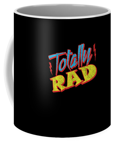 Cool Coffee Mug featuring the digital art Totally Rad #1 by Flippin Sweet Gear