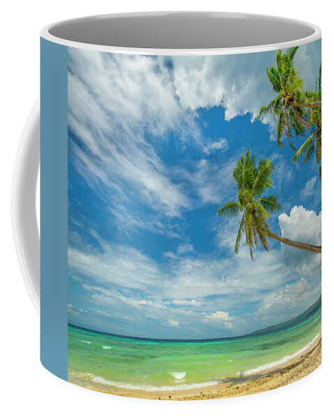00581351 Coffee Mug featuring the photograph Tropical Beach, Siquijor Island, Philippines #1 by Tim Fitzharris