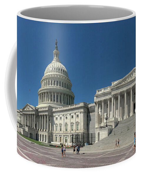 Us Capitol Coffee Mug featuring the photograph United States Capitol by Lora J Wilson