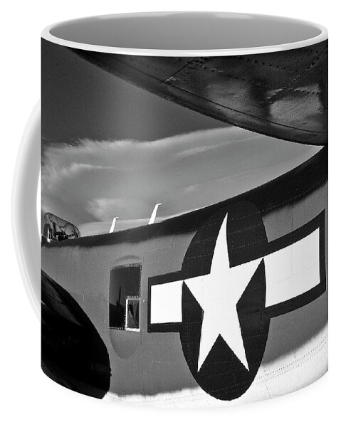 Vintage Airplane Bomber Coffee Mug featuring the photograph Vintage Bomber 2 by Neil Pankler
