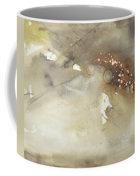 Embellished Coffee Mug featuring the painting Waves In Motion II by Joyce Combs
