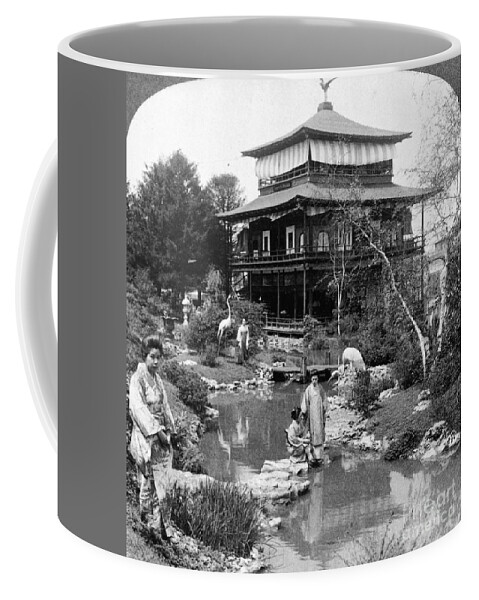 1904 Coffee Mug featuring the photograph Worlds Fair Tea House #1 by Granger