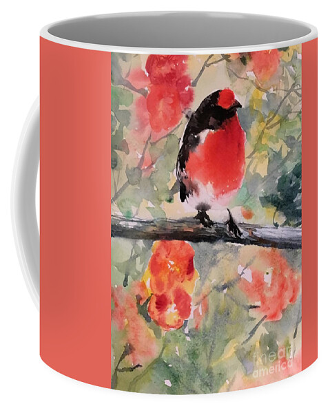 1312019 Coffee Mug featuring the painting 1312019 by Han in Huang wong