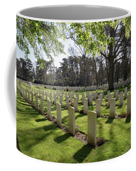 Memorial Coffee Mug featuring the photograph Brookwood Military Cemetery #14 by Shirley Mitchell