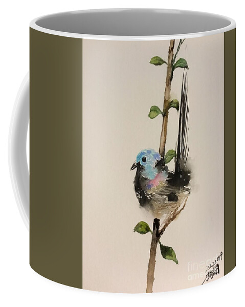 1442019 Coffee Mug featuring the painting 1442019 by Han in Huang wong