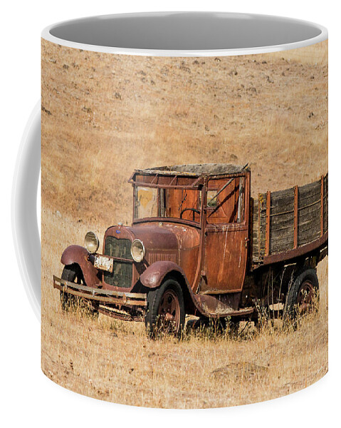 1930 Ford Coffee Mug featuring the photograph 1930 Ford Model A Pickup by E Faithe Lester