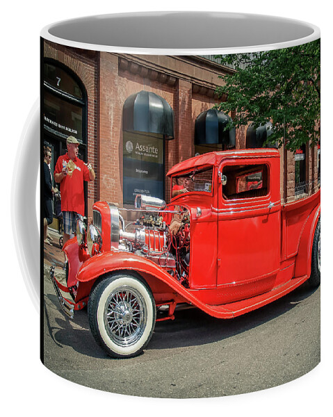 2014 Coffee Mug featuring the photograph 1930s Ford hot rod pickup by Ken Morris