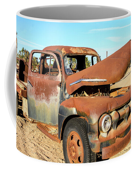 Ford Coffee Mug featuring the photograph 1952 Ford F5 Truck by Gene Parks