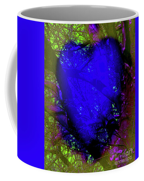 Walter Paul Bebirian Coffee Mug featuring the digital art 2-16-2009abcdefg by Walter Paul Bebirian