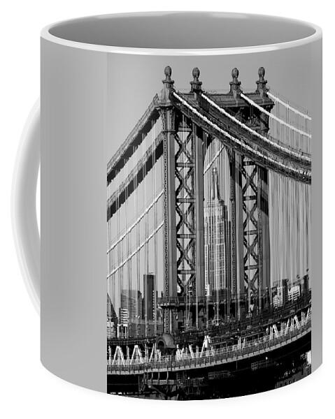 Photography Coffee Mug featuring the photograph Bridges Of Nyc I by Jeff Pica