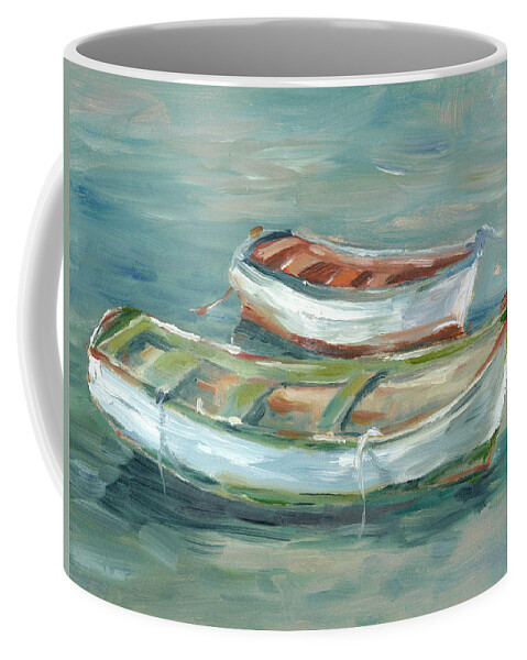 Landscapes Coffee Mug featuring the painting By The Shore II by Ethan Harper