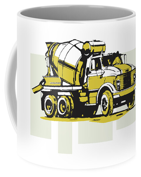 Cement Truck #2 Coffee Mug by CSA Images - Pixels
