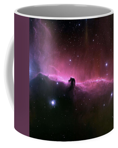 Cosmos Coffee Mug featuring the painting Horsehead Nebula 3 #2 by Celestial Images