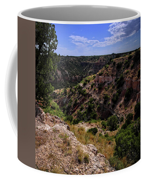 Canyon Coffee Mug featuring the photograph Palo Duro Canyon #2 by George Taylor