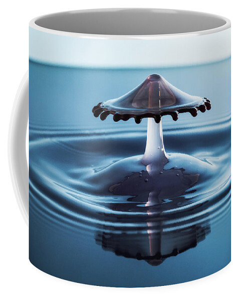 Water Coffee Mug featuring the photograph Water Drop #4 by Nicole Young