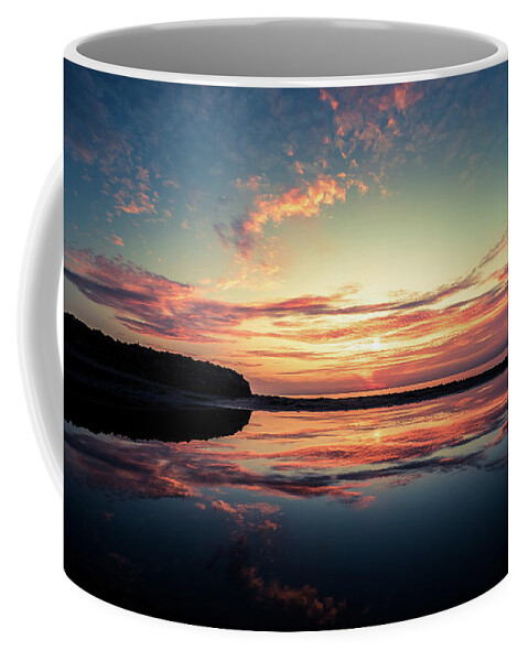 2019 Coffee Mug featuring the photograph Lake Erie Sunset #26 by Dave Niedbala