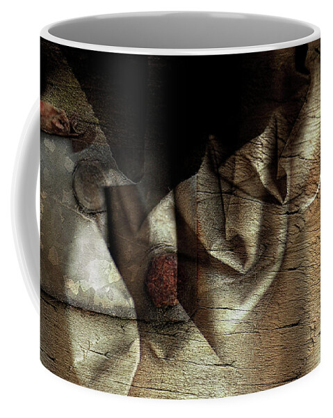 Abstract Coffee Mug featuring the digital art Abstract #3 by DonaRose