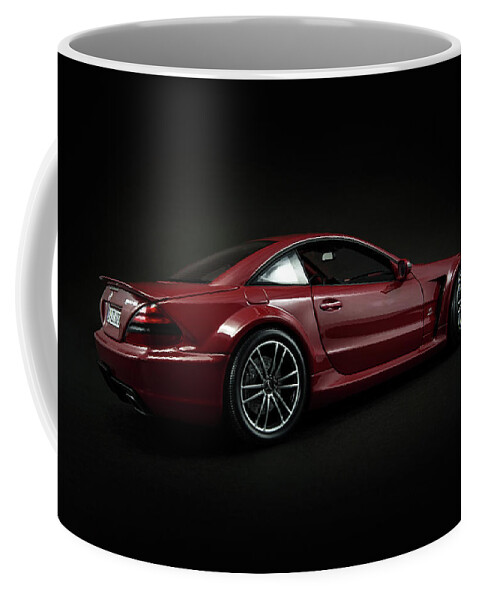 Mercedes Coffee Mug featuring the photograph Mercedes-Benz SL65 AMG Black Series #3 by Evgeny Rivkin