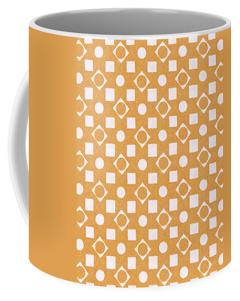 Gold Ceramic Coffee Mug (3 Patterns)