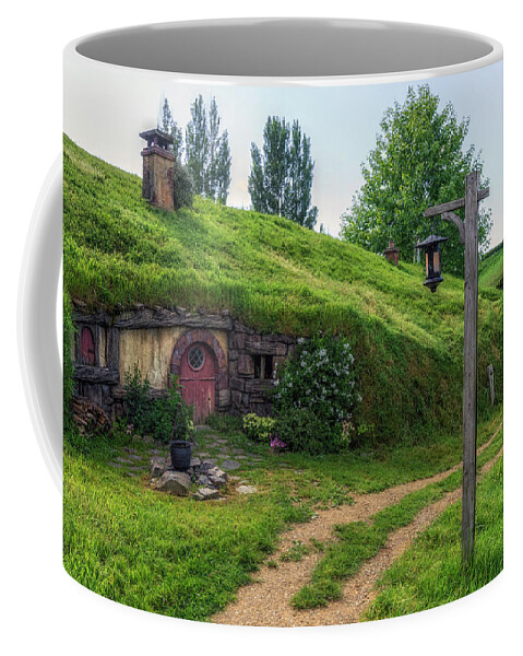 Hobbiton Coffee Mug featuring the photograph Hobbiton - New Zealand #4 by Joana Kruse