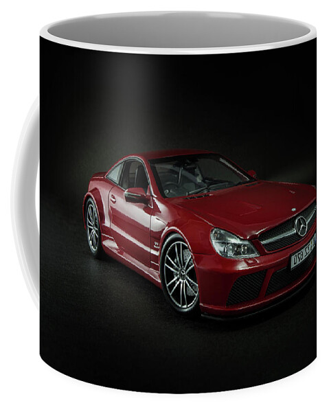 Mercedes Coffee Mug featuring the photograph Mercedes-Benz SL65 AMG Black Series #4 by Evgeny Rivkin
