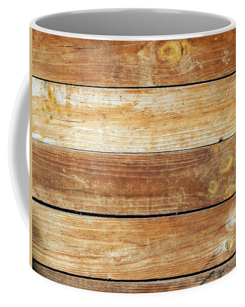 Wooden Coffee Mug featuring the photograph Wooden texture composition of wood #4 by Oleg Prokopenko