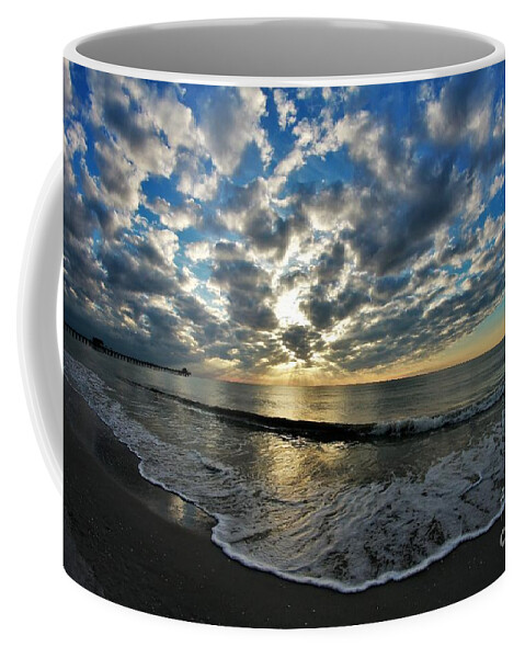 Naples Coffee Mug featuring the photograph Naples Beach #44 by Donn Ingemie