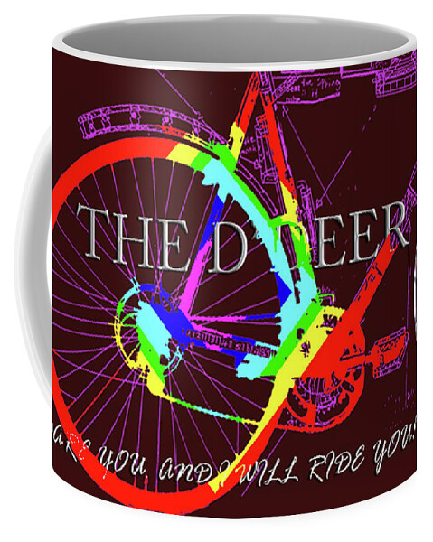  Coffee Mug featuring the mixed media D' Deer #16 by Ee Photography