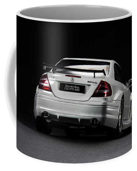 Mercedes Coffee Mug featuring the photograph Mercedes-Benz CLK DTM AMG #5 by Evgeny Rivkin