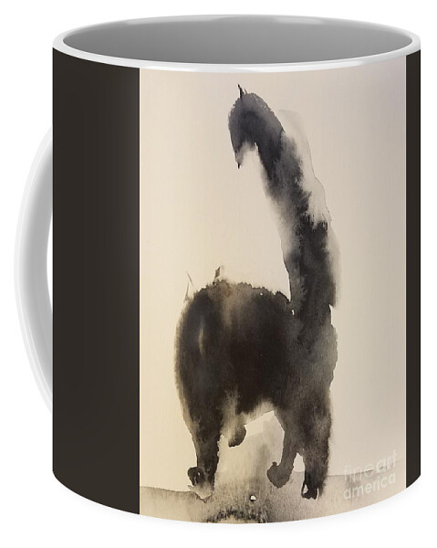 #51 2019 Coffee Mug featuring the painting #51 2019 #51 by Han in Huang wong