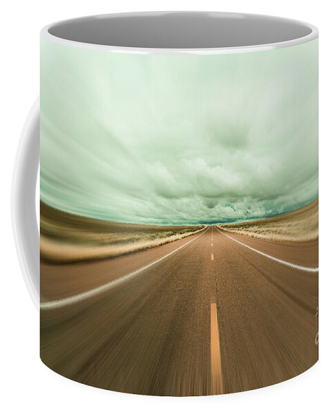 Arizona Coffee Mug featuring the photograph Arizona Desert Highway #6 by Raul Rodriguez