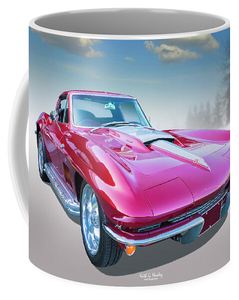 Car Coffee Mug featuring the photograph 67 Corvette by Keith Hawley