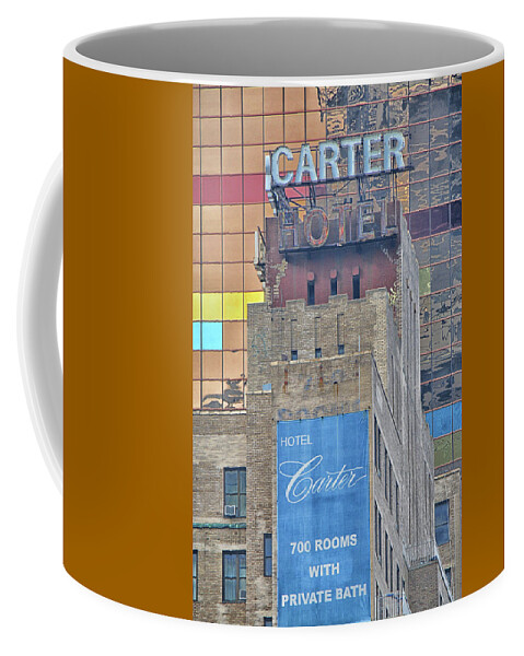 Carter Hotel Coffee Mug featuring the photograph 700 Rooms With Private Bath by Mike Martin