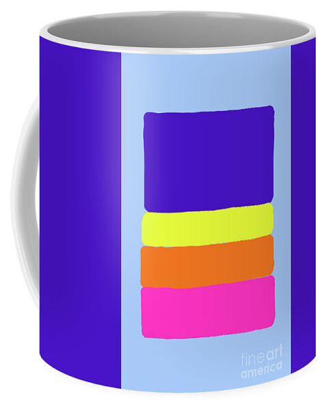  Coffee Mug featuring the digital art 9-6-2019a by Walter Paul Bebirian