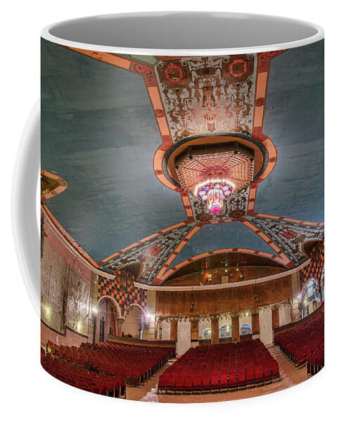 Lansdowne Theater Coffee Mug featuring the photograph A Grand Theater by Kristia Adams