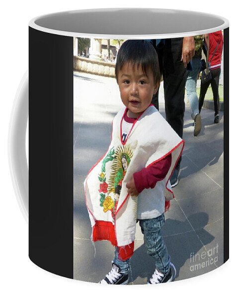Mexican Child Coffee Mug featuring the photograph A Little Love by Rosanne Licciardi