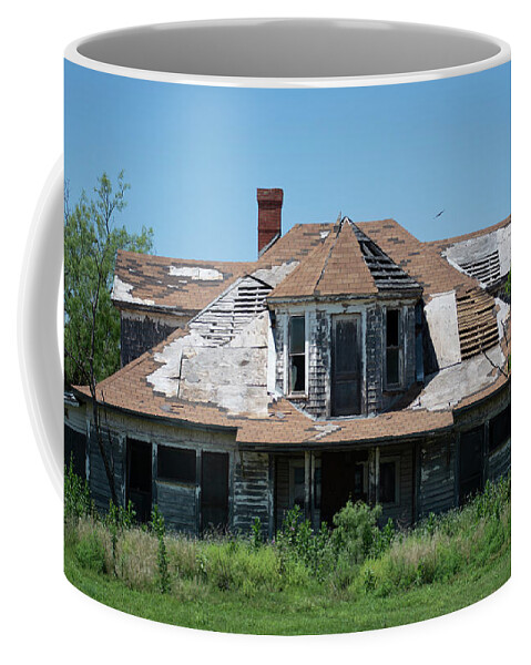 Abandoned Coffee Mug featuring the photograph Abandoned Mansion by Patrick Nowotny