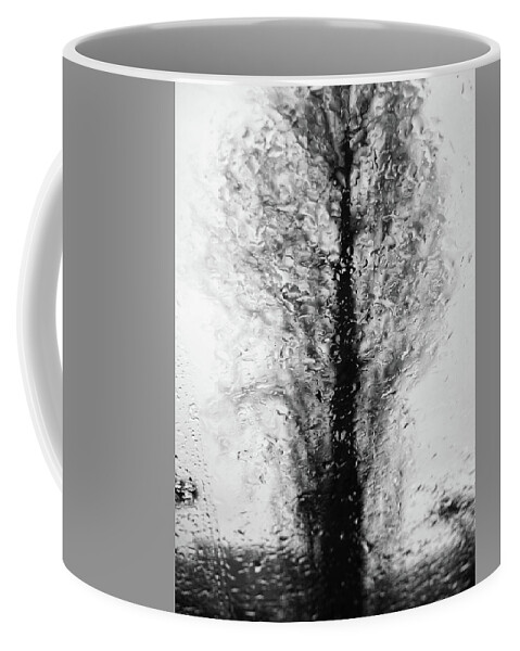 Rain Coffee Mug featuring the photograph Abstract tree by Paulo Goncalves