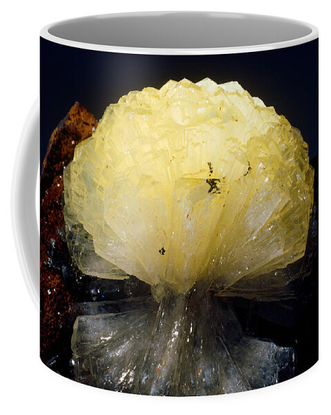 Arem Collection Coffee Mug featuring the photograph Adamite From Mapimi, Mexico by Joel E. Arem